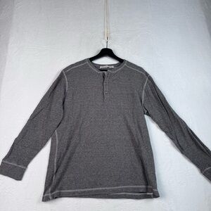 Mens vintage 1946 collection Heather Knit Henley